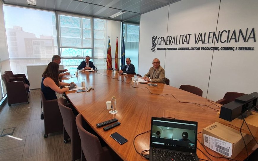 AVIA SOLICITA AL CONSELLER DE ECONOMÍA SOSTENIBLE UNA ESTRATEGIA A MEDIO Y LARGO PLAZO PARA EL SECTOR A TRAVÉS DEL VALENCIAN INNOVATION MOBILITY HUB